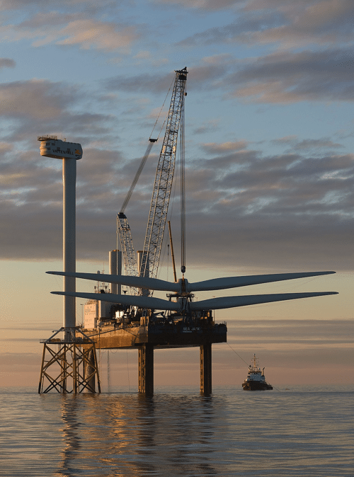 Picture 2 OWEC Tower Ormonde offshore wind