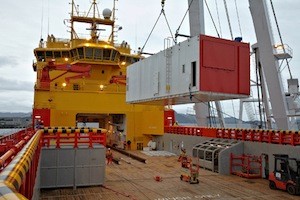 FellowSHIP project: Offshore supply vessel "Viking Lady" with HotModule fuel cell
