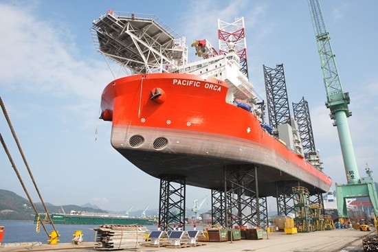 Pacific Orca 2 pacific orca windfarm vessel samsung swire