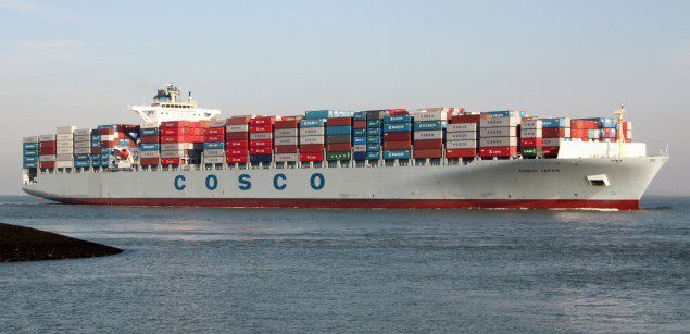 cosco_japan Cosco japan containership