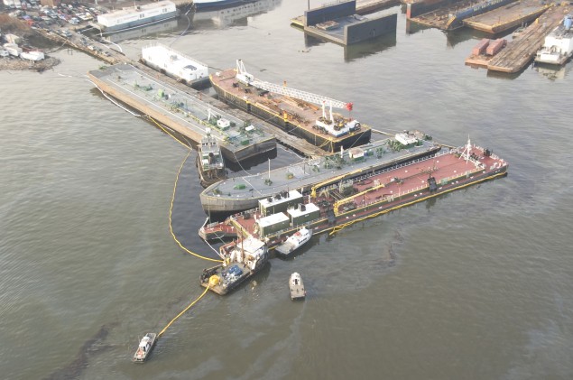 Kill Van Kull fuel spill uscg