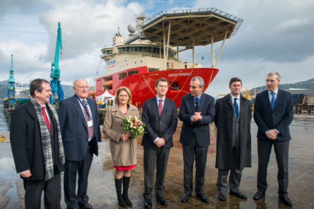 technip deep orient naming ceremony